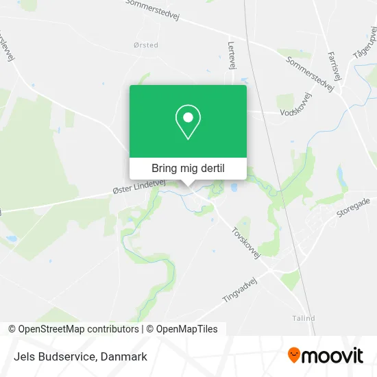 Jels Budservice kort