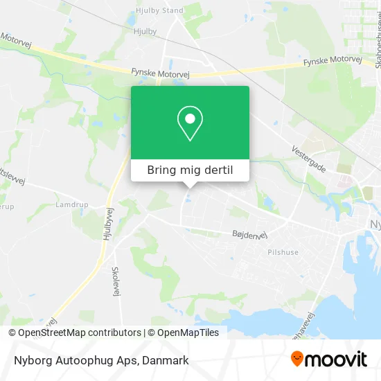 Nyborg Autoophug Aps kort