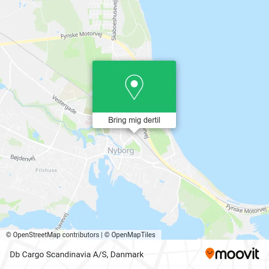 Db Cargo Scandinavia A/S kort