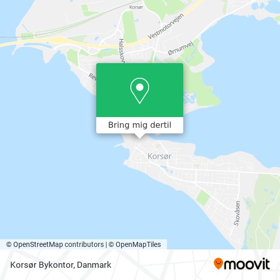 Korsør Bykontor kort