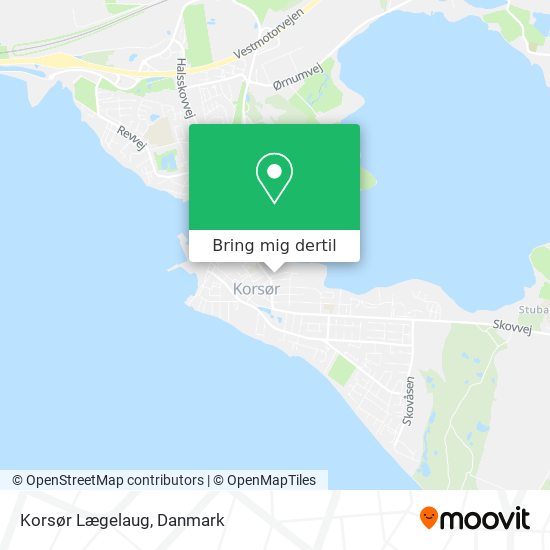 Korsør Lægelaug kort