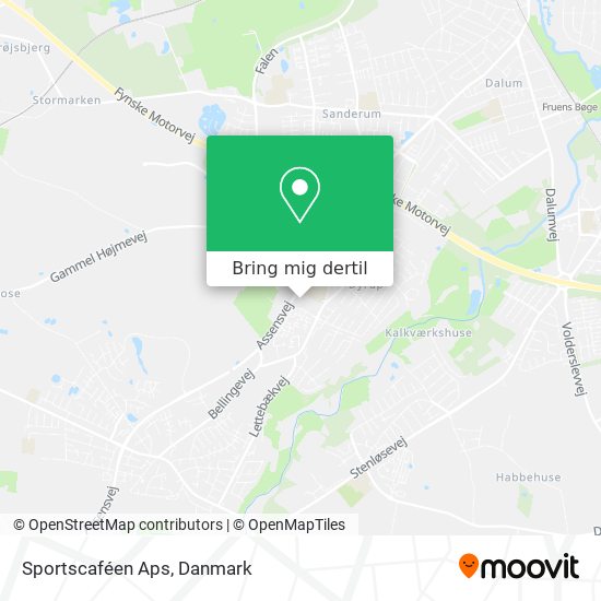 Sportscaféen Aps kort