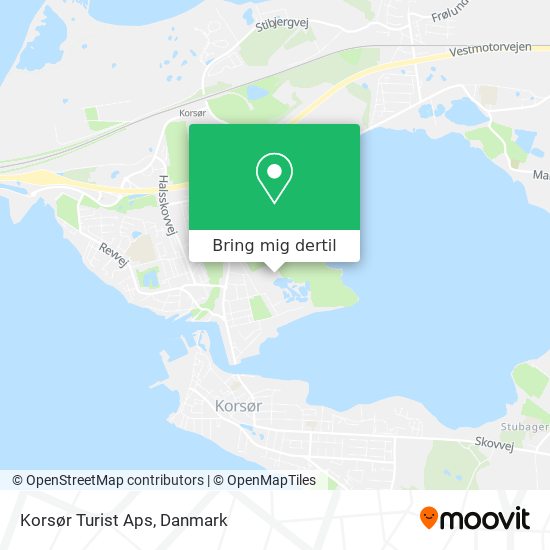 Korsør Turist Aps kort