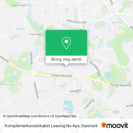 Komplementarselskabet Leasing.Nu Aps kort