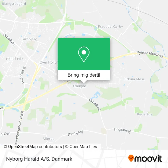 Nyborg Harald A/S kort