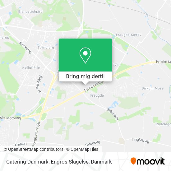 Catering Danmark, Engros Slagelse kort