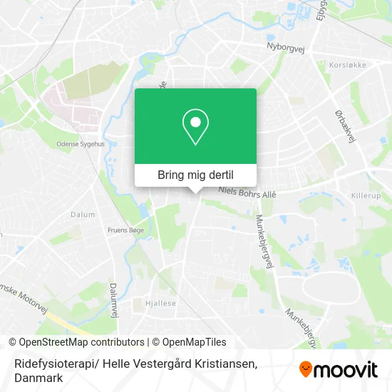 Ridefysioterapi/ Helle Vestergård Kristiansen kort