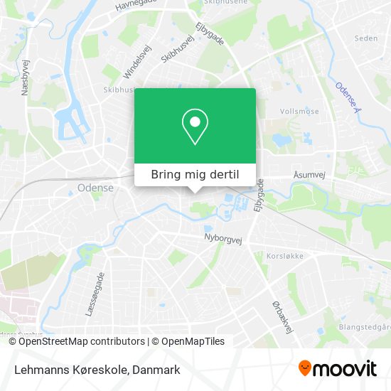 Lehmanns Køreskole kort