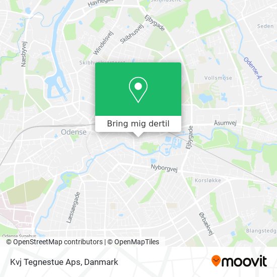 Kvj Tegnestue Aps kort