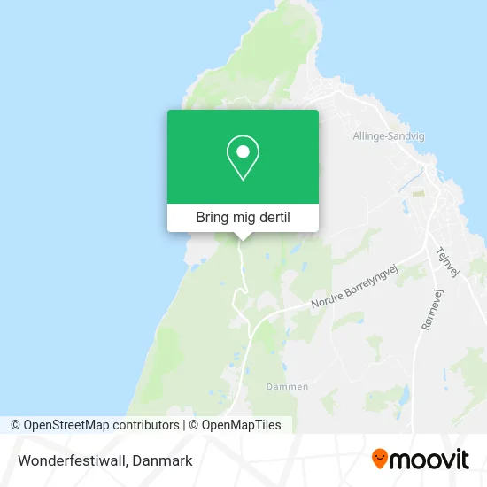 Wonderfestiwall kort