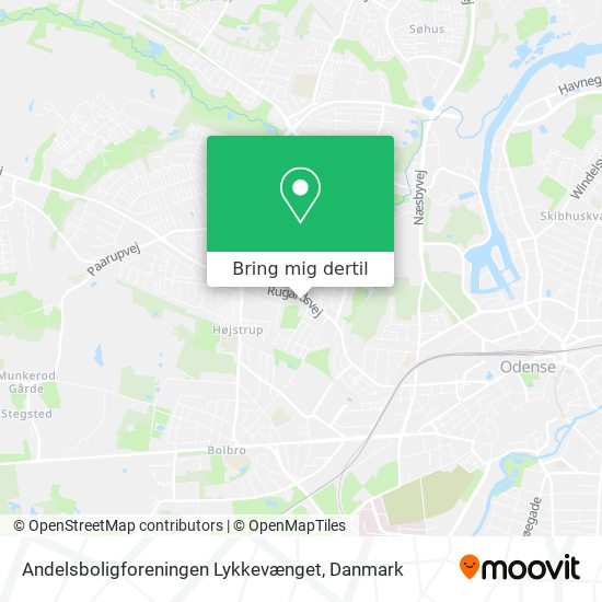 Andelsboligforeningen Lykkevænget kort