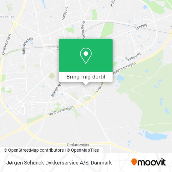 Jørgen Schunck Dykkerservice A / S kort