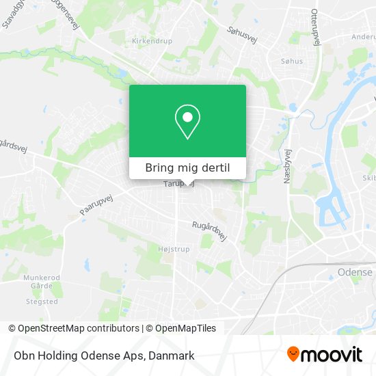 Obn Holding Odense Aps kort