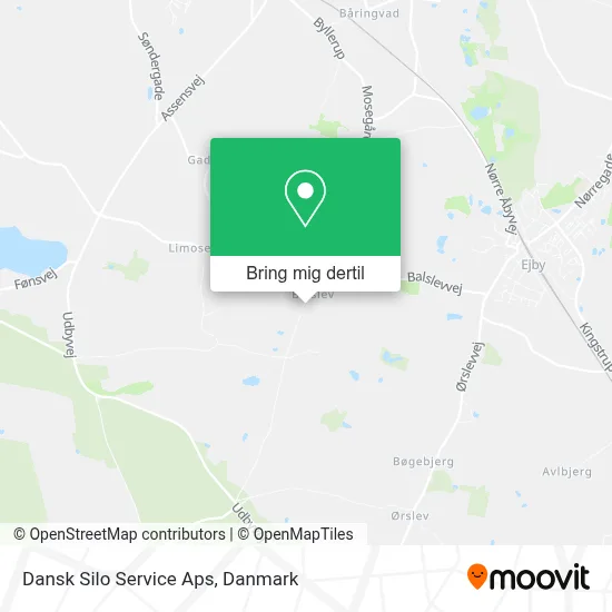 Dansk Silo Service Aps kort