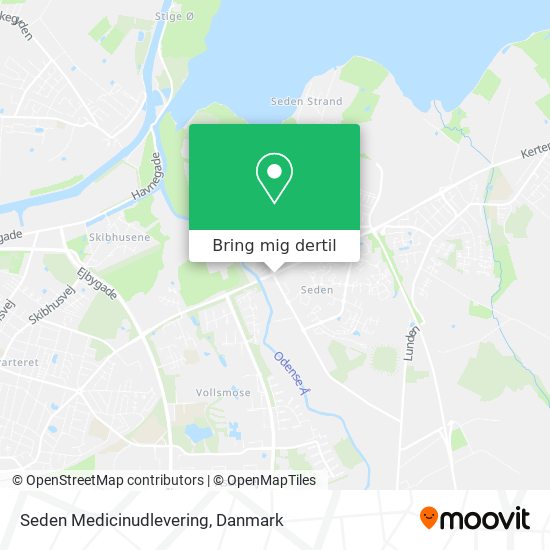 Seden Medicinudlevering kort