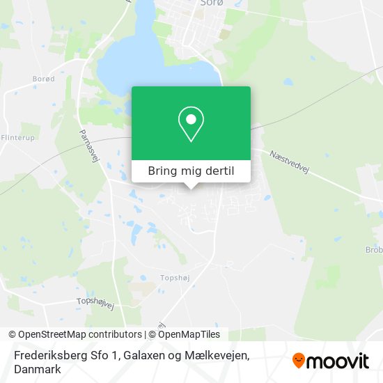 Frederiksberg Sfo 1, Galaxen og Mælkevejen kort