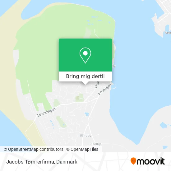 Jacobs Tømrerfirma kort