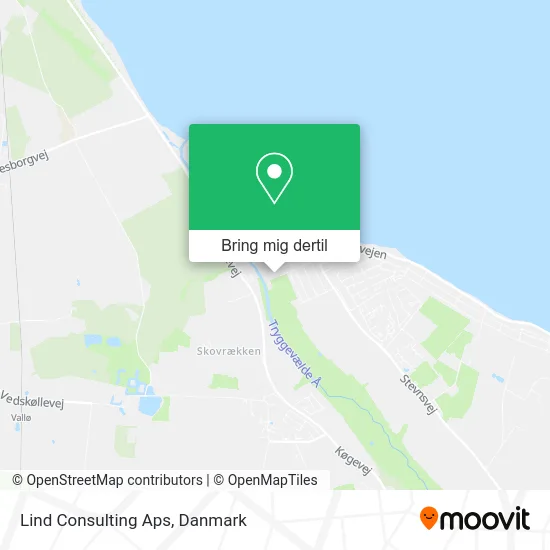 Lind Consulting Aps kort