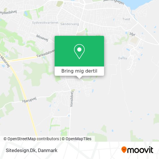 Sitedesign.Dk kort