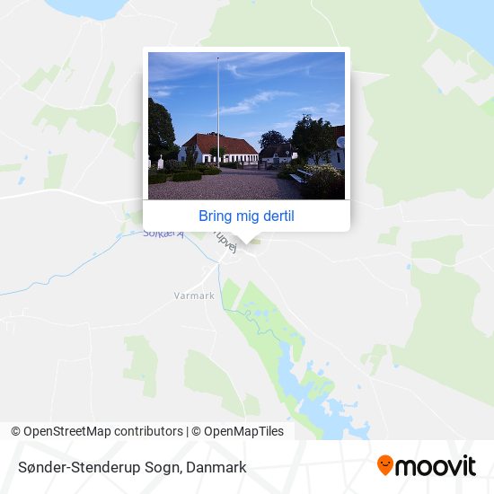 Sønder-Stenderup Sogn kort