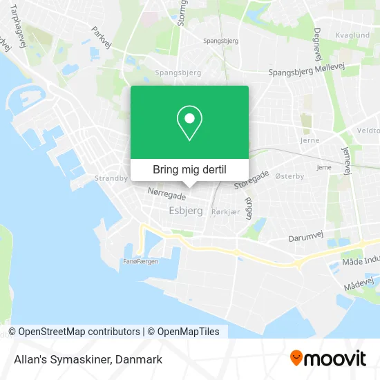 Allan's Symaskiner kort