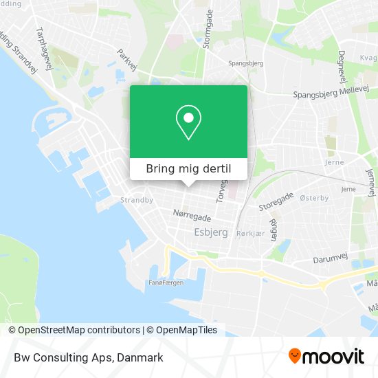 Bw Consulting Aps kort