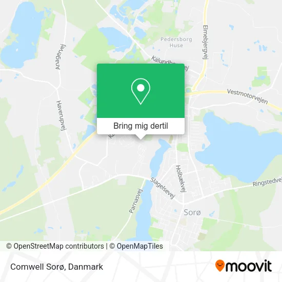 Comwell Sorø kort