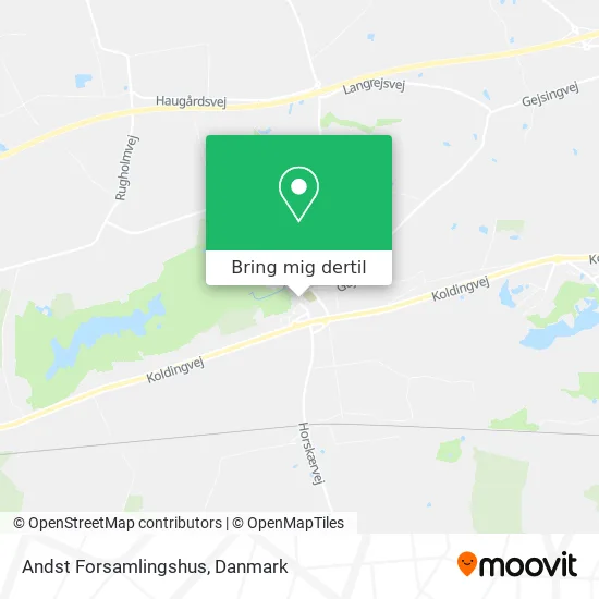 Andst Forsamlingshus kort