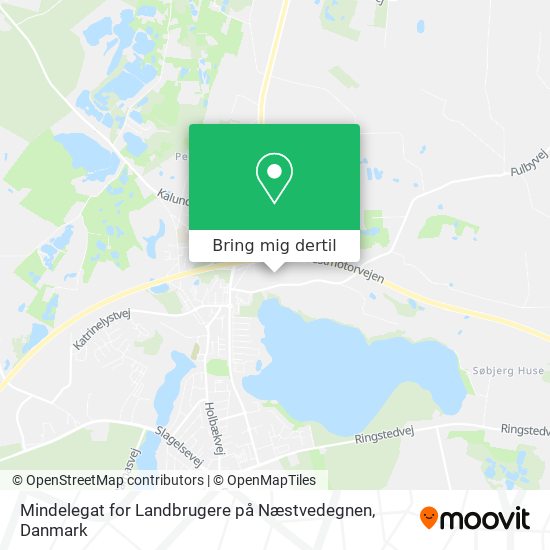 Mindelegat for Landbrugere på Næstvedegnen kort