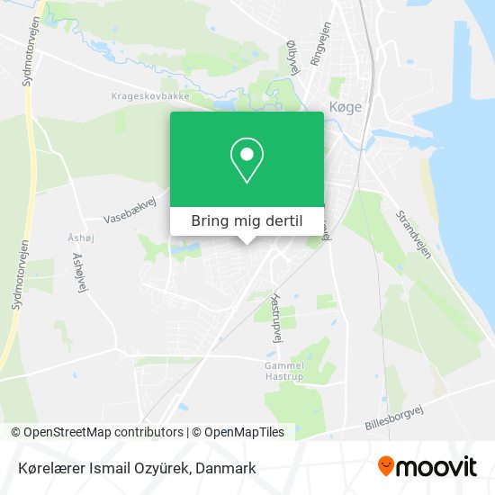 Kørelærer Ismail Ozyürek kort