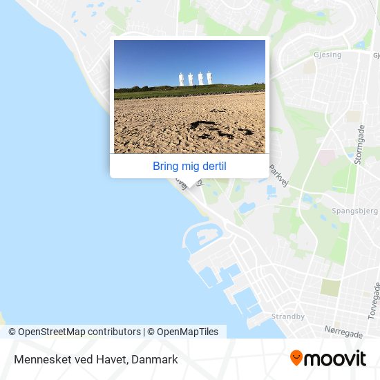 Mennesket ved Havet kort