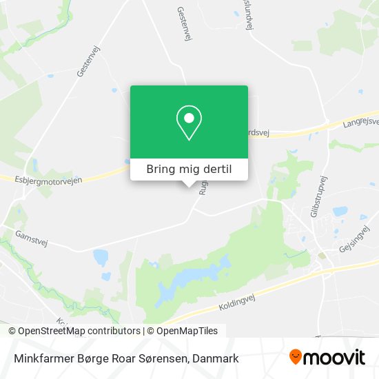 Minkfarmer Børge Roar Sørensen kort
