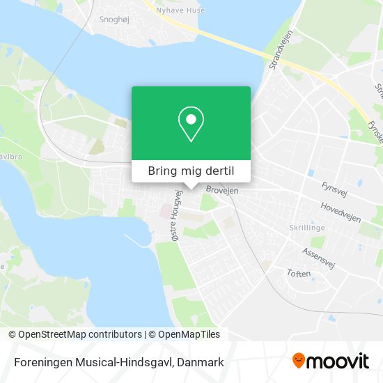 Foreningen Musical-Hindsgavl kort