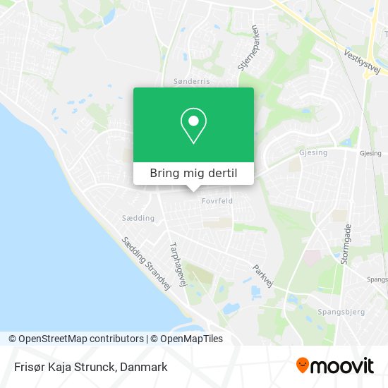Frisør Kaja Strunck kort