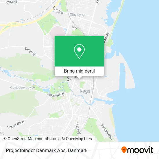 Projectbinder Danmark Aps kort