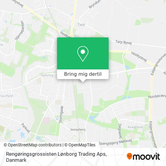 Rengøringsgrossisten Lønborg Trading Aps kort