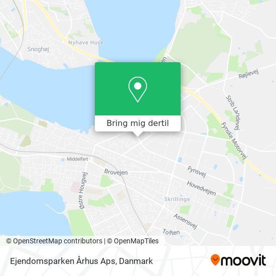 Ejendomsparken Århus Aps kort