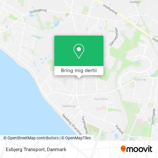Esbjerg Transport kort