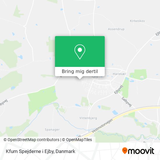 Kfum Spejderne i Ejby kort