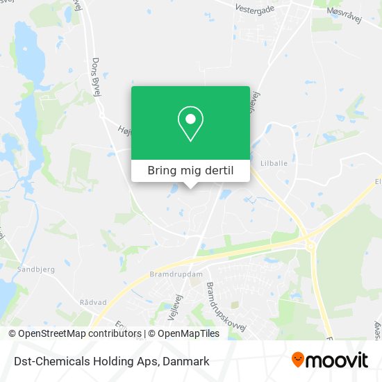 Dst-Chemicals Holding Aps kort