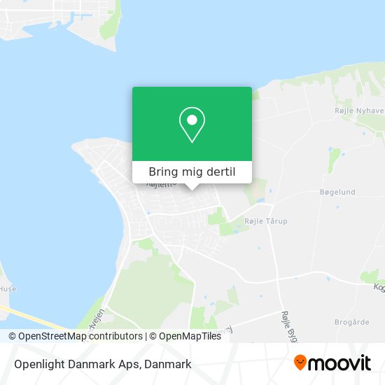 Openlight Danmark Aps kort