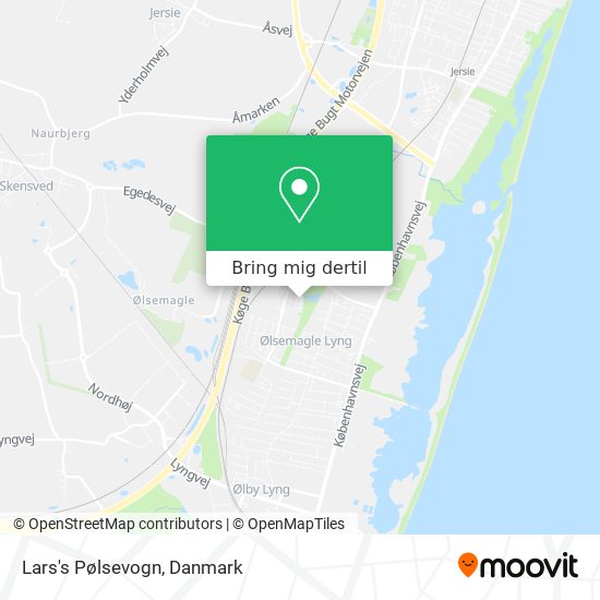 Lars's Pølsevogn kort