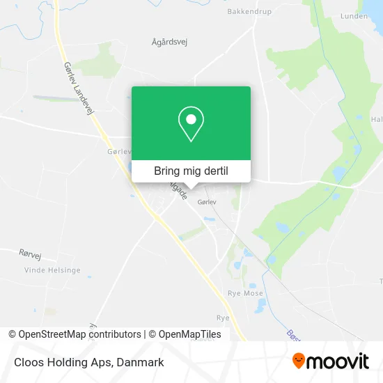 Cloos Holding Aps kort