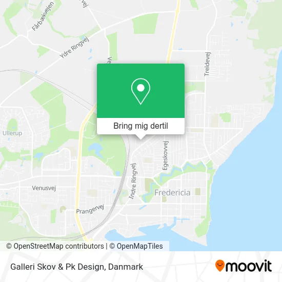 Galleri Skov & Pk Design kort