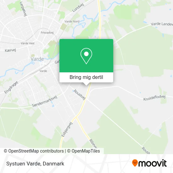 Systuen Varde kort
