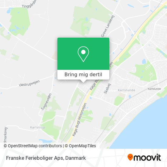 Franske Ferieboliger Aps kort