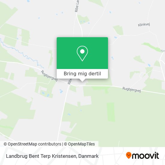 Landbrug Bent Terp Kristensen kort