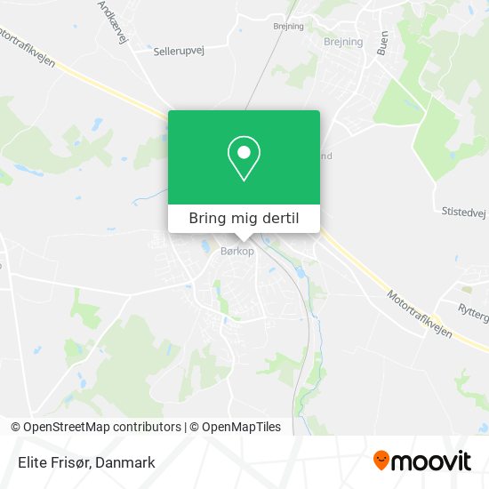 Elite Frisør kort