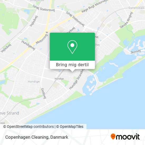 Copenhagen Cleaning kort