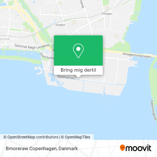 Bmoreraw Copenhagen kort